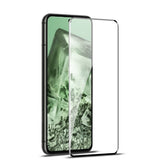 MyBat Pro Full Curve Coverage Tempered Glass Screen Protector for Google Pixel 8 - BlackGoogle Pixel 8